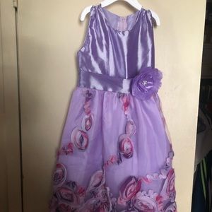 Girls Pink and Purple Dress